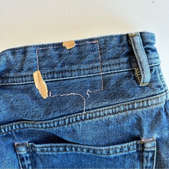 Acne Studios Blå Konst Mid Length Denim Jean Skirt Shadow Mid Blu Size 29 - Picture 9 of 14